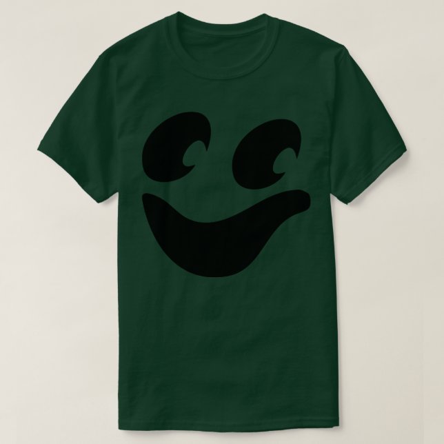 Lycklig Meal Ghost Bucket T Shirt (Design framsida)