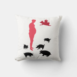 Lycklig Meal Vegeterian Cushion Farm Kudde
