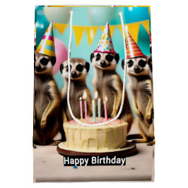 Lycklig Meerkat Birthday