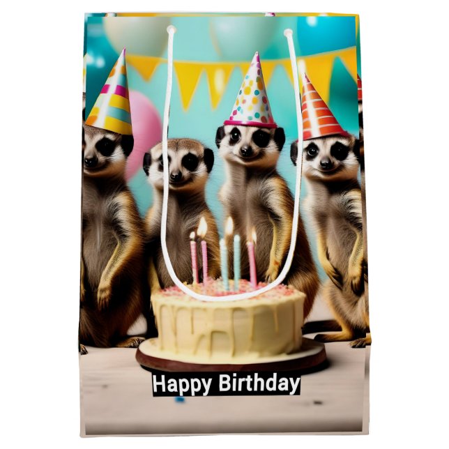 Lycklig Meerkat Birthday (Baksidan)