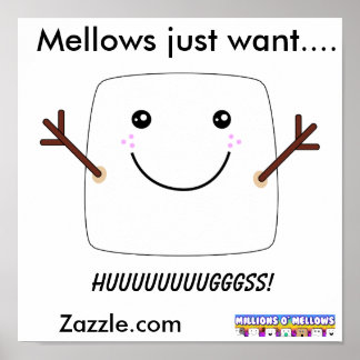 Lycklig Mellow Poster