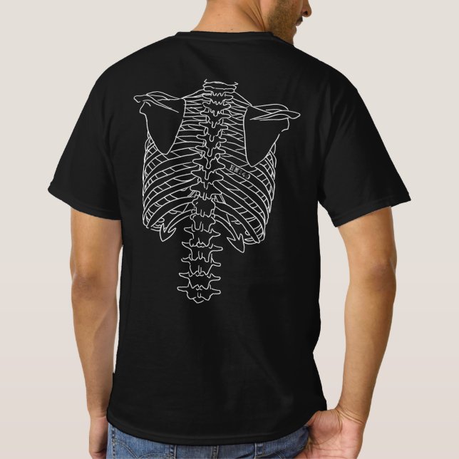 lycklig merch t shirt (Baksida)