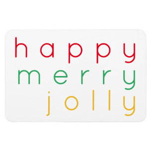 LYCKLIG MERRY JOLLY 4x6 Flexibel magnet