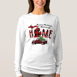 Lycklig Michigans Helgdagar! T Shirt