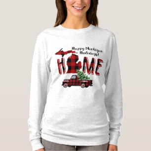 Lycklig Michigans Helgdagar! T Shirt