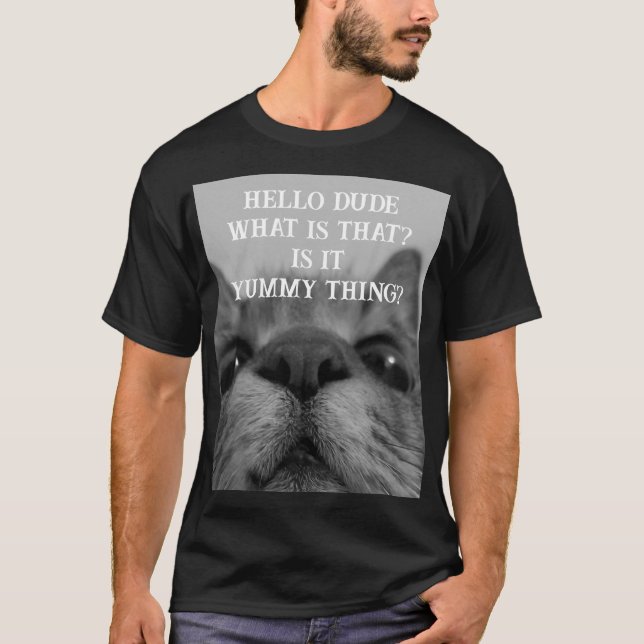 Lycklig Mind T Shirt (Framsida)