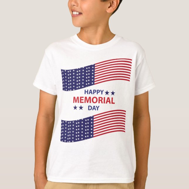 Lycklig minnesdag t shirt (Framsida)