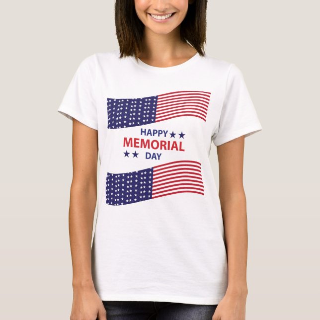 Lycklig minnesdag t shirt (Framsida)