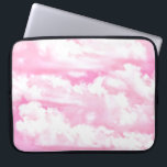 Lycklig moln på Ljusa rosa Laptop Sleeve<br><div class="desc">Ett oändligt stort antal oändliga moln gör att mjuk rosa himlar över hela anpassningsbarna för bakgrundsbilder för dig själv eller för någon som är speciell på din lista, så att du kan göra ett intryck på vilket tillfälle som helst. Skicka e-post till oss med e-postlänken "Fråga den här designern" nedan...</div>