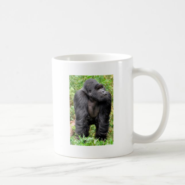 Lycklig Monkey Kaffemugg (Höger)