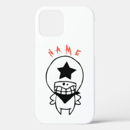 LYCKLIG MONSTER IPHONE 12 FODRAL DIY NAMN Fodral-M