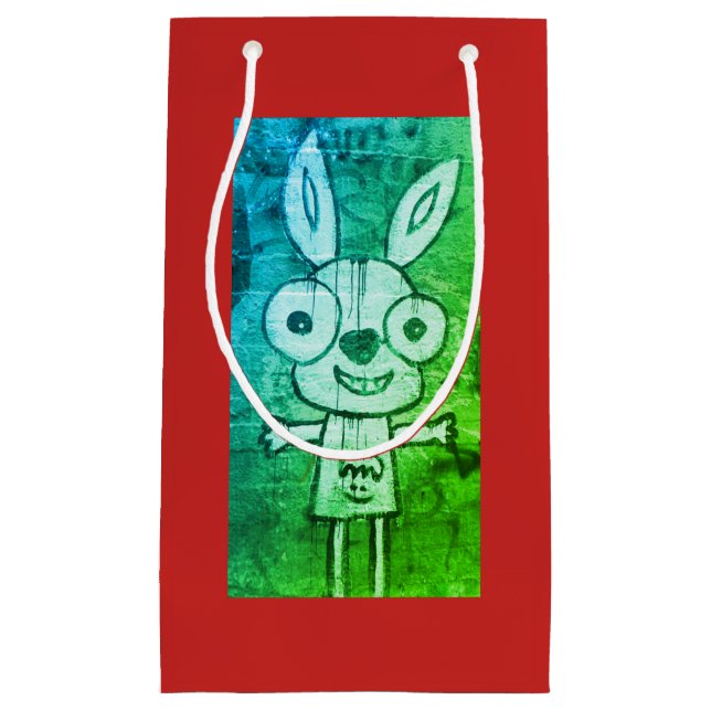 LYCKLIG MONSTER RABBIT Gift Bag (Framsidan)