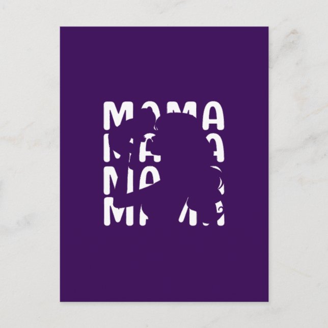 Lycklig Mor dag 2026 - en Kärlek för alltid Helg Vykort (Framsida)