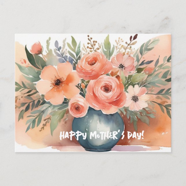 Lycklig Mor dag! Helg Vykort (Framsida)