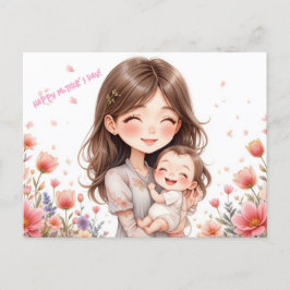 Lycklig Mor dag! Helg Vykort