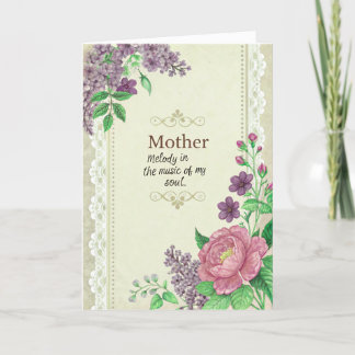 Lycklig Mor dag i hjärtat av vår familj Tack Kort