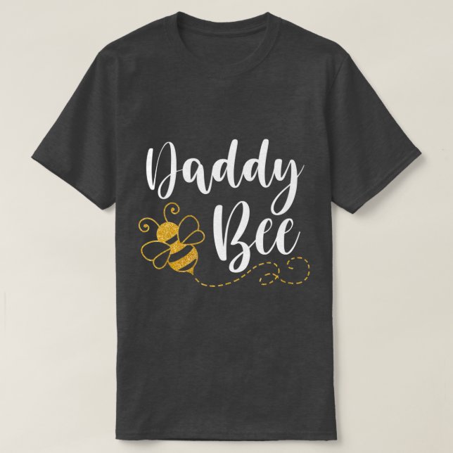 Lycklig Mor Dag, pappa Bee Familj Matching Cute Fu T Shirt (Design framsida)