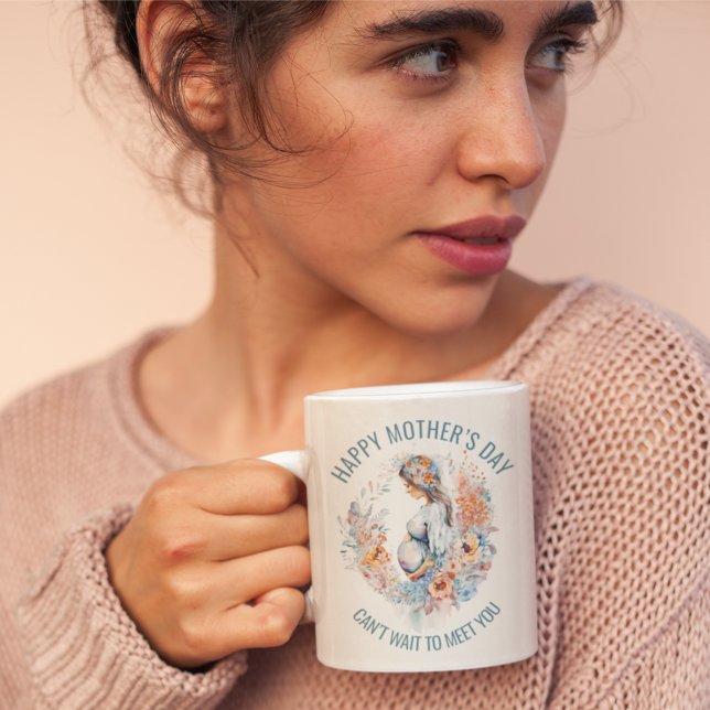 Lycklig-Mor-dagen Mamma ska vara Blommigtens vatte Kaffemugg (Skapare uppladdad)