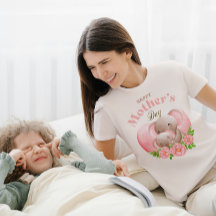 Lycklig Mor T-Shirt