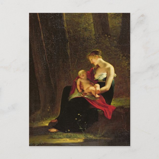 Lycklig Mor Vykort (Framsida)