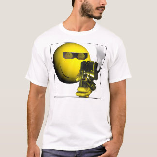 Lycklig mördare t-shirt