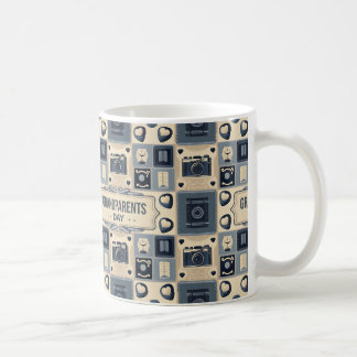Lycklig morföräldrars dag Gift Idea Kaffemugg