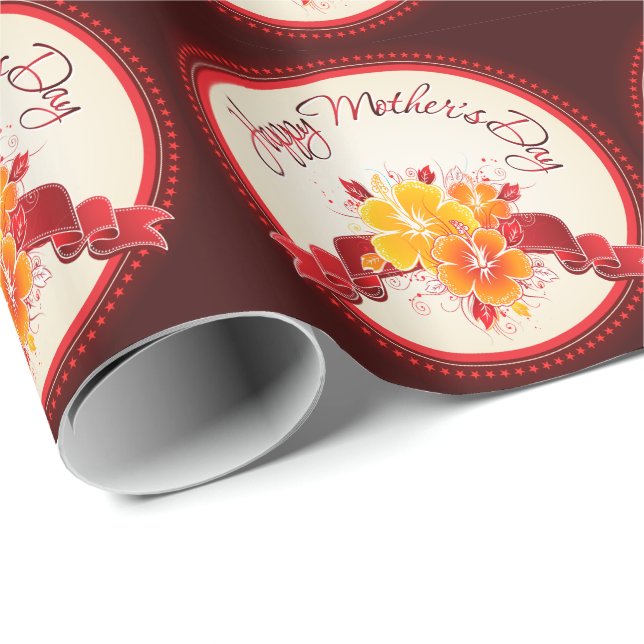 Lycklig Mors dag 12: Papper inkapsling Presentpapper (Rullad Hörn)