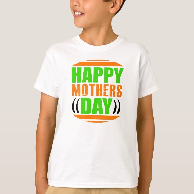 Lycklig Mors dag-13335 T Shirt (Framsida)