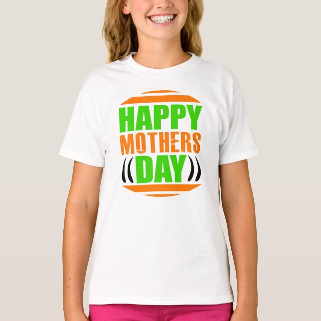 Lycklig Mors dag-13335 T Shirt (Framsida)