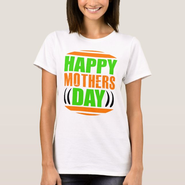 Lycklig Mors dag-13335 T Shirt (Framsida)