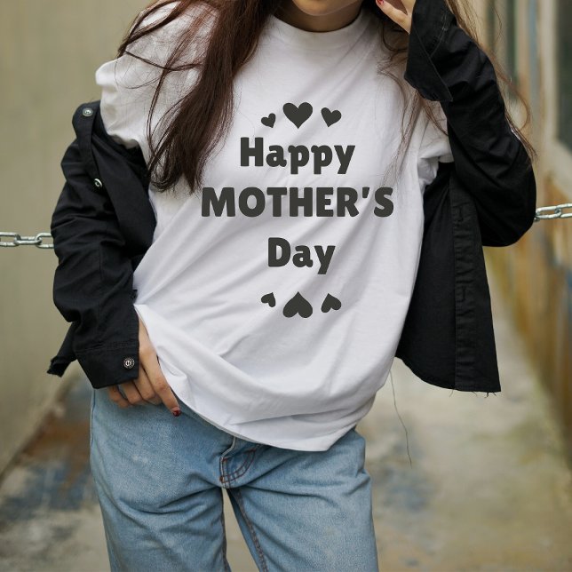 Lycklig Mors dag 2024 för Kvinnor Mamma T Shirt (Skapare uppladdad)