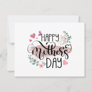 Lycklig Mors dag 2025 Cute Blommigt for Women Mamm