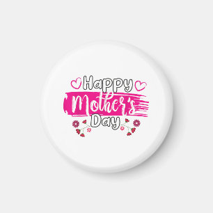 Lycklig Mors dag 2025 Tshirt for Women Mamma Grand Magnet