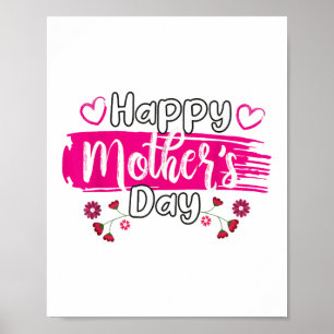 Lycklig Mors dag 2025 Tshirt for Women Mamma Grand Poster