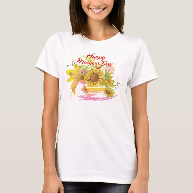 Lycklig Mors dag 36A Tee Shirt (Framsida)