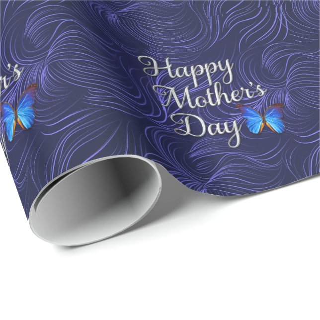 Lycklig Mors dag 47 Presentpapper (Rullad Hörn)