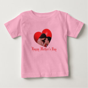 Lycklig Mors dag Baby Bra Jersey T-Shirt