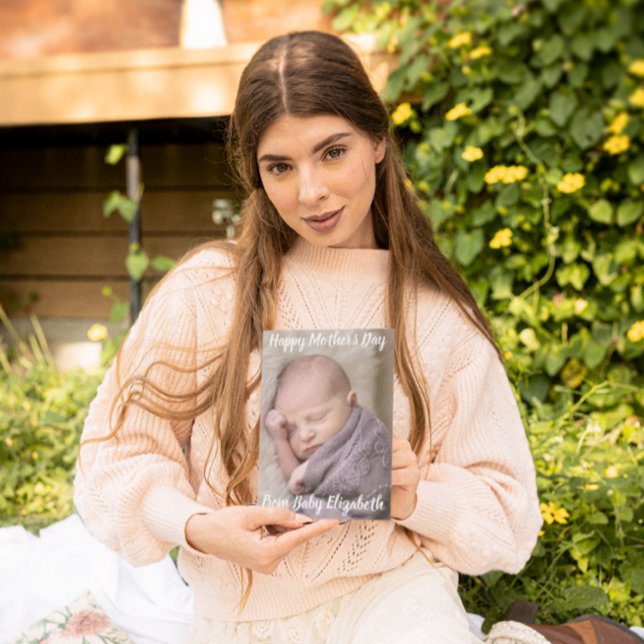 Lycklig Mors dag Baby Julkort (Skapare uppladdad)