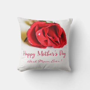 Lycklig Mors dag, bästa Mamma någonsin + ett Röd r Kudde