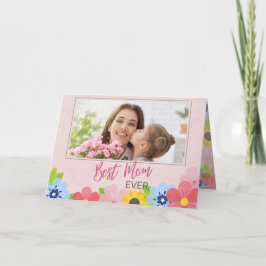 Lycklig Mors dag, bästa MAMMA någonsin Helgkort