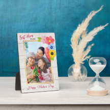 Lycklig Mors dag, bästa Mamma någonsin Plaque