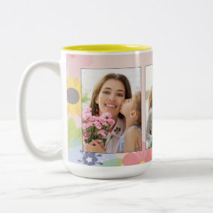 Lycklig Mors dag, Bästa Mamma Två-Tonad Mugg