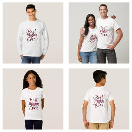 Lycklig Mors dag, bästa Mamman någonsin T Shirt