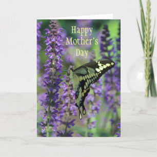 Lycklig Mors dag ~ Bella Butterfly Card Kort