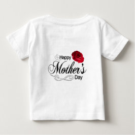 Lycklig Mors dag - Blommigt Tribute T-Shirt