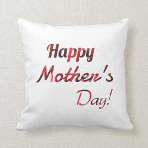 Lycklig Mors dag Dekorativ kudde