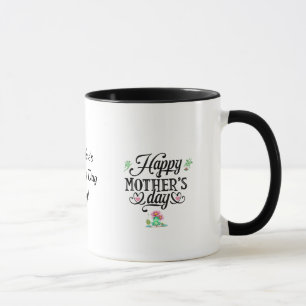 Lycklig Mors dag Elegant Frogs Personlig Mugg