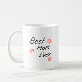 lycklig mors dag, enkel handskriven personlig kaffemugg