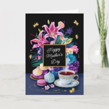 Lycklig Mors dag Flowers & Sweets Anpassade