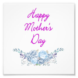 lycklig mors dag fototryck